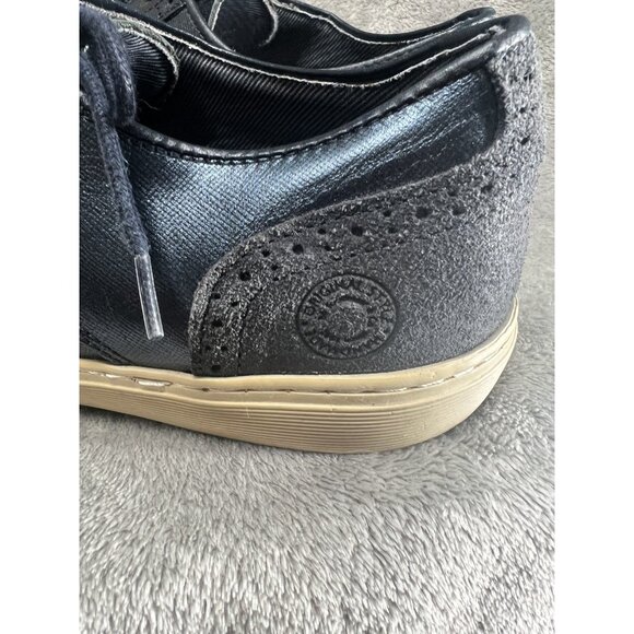 Bull Boxer Jadyn Men’s 9 Metallic Blue Leather Shoes Loafers Sneakers 43 Oxfords - Picture 9 of 13